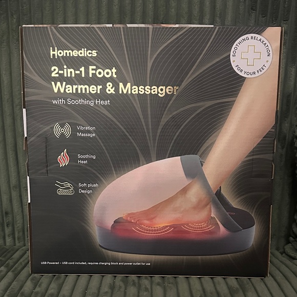 Homedics Other - Homedics Foot Warmer & Massager with Heat